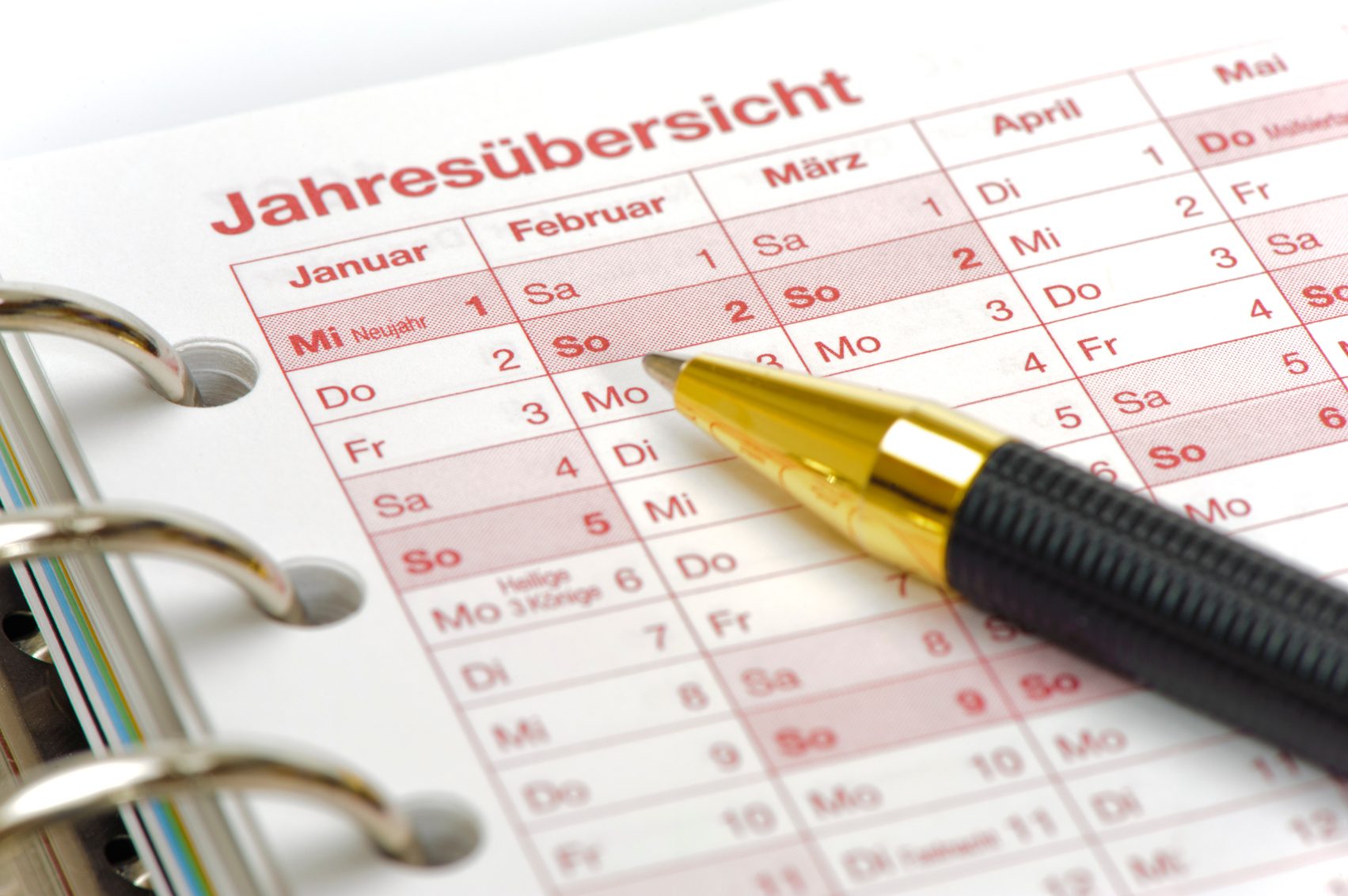 date in german calendar